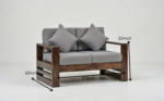 Shahi Elegance Solid Sheesham Wood handcrafted Sofa Set for Modern Home - Image 6