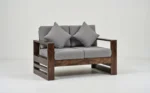 Shahi Elegance Solid Sheesham Wood handcrafted Sofa Set for Modern Home - Image 4