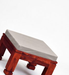 Shahi Smart Solid Sheesham Wood Coffee Table with 4 Hidden Stools - Image 9