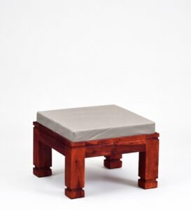 Shahi Smart Solid Sheesham Wood Coffee Table with 4 Hidden Stools - Image 7