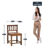 Aurevyn Solid Wood 6 Seater Dining Table Set - Image 7