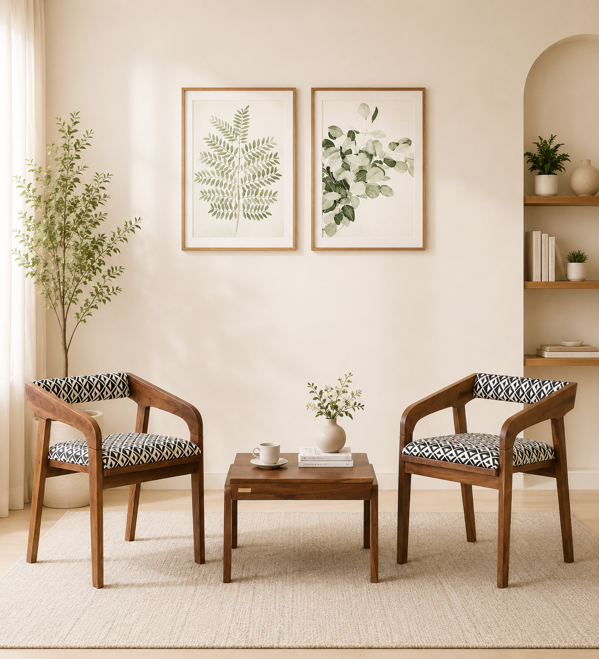 Avenwood Premium Solid Wood Nesting Coffee Table Set (1) Avenwood Premium Solid Wood Nesting Coffee Table Set - Image 1