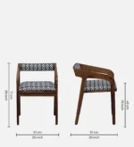 Avenwood Premium Solid Wood Nesting Coffee Table Set - Image 5