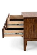 Avermont Solid Wood Bedside Table With Drawer - Image 4