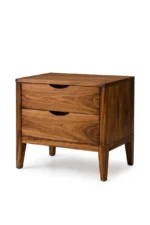 Avermont Solid Wood Bedside Table With Drawer - Image 5