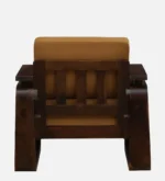 Avyra Solid Wood Lounge Sofa with Premium Fabric Upholstery - Image 4