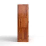 Bergen Solid Sheesham Wood Wardrobe in Warm Natural Finish - Image 8