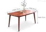 Braventon Contemporary 6 Seater Dining Room Set - Image 3
