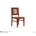 Cavendish Wooden 6 Seater Dining Table & Chair Set - Image 4