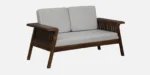 Drevano Premium Wooden Sofa with Soft Upholstered Seating - Image 2