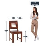 Elarwyn Premium Solid Wood 6 Seater Dining Set - Image 8