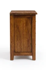 Elvaria Wooden Bedside Table With Spacious Storage - Image 6