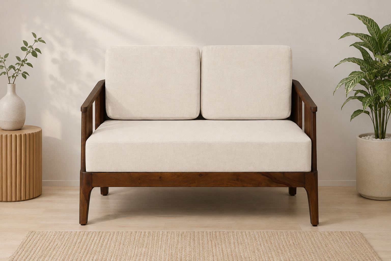 Javiero Premium Sofa with Deep Cushioned Seating and Back Support (1) Javiero Premium Sofa with Deep Cushioned Seating and Back Support - Image 1