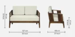 Javiero Premium Sofa with Deep Cushioned Seating and Back Support - Image 5