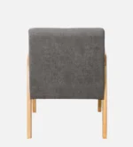 Kavero Sheesham Wood 1 Seater Sofa in Natural Honey Finish - Image 4