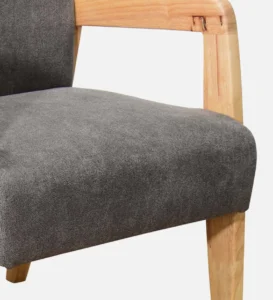 Kavero Sheesham Wood 1 Seater Sofa in Natural Honey Finish - Image 6