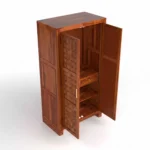 Marlow Sheesham Wood Wardrobe with Spacious Storage Design - Image 6