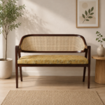 Mervano Contemporary Lounge Sofa with Comfortable Fabric Seating