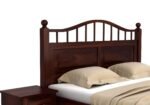 Norelia Sheesham Wood King Size Bed In Classic Wood Finish - Image 2