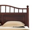 Norelia Sheesham Wood King Size Bed In Classic Wood Finish - Image 4