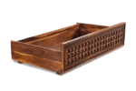 Norvella Solid Wood King Size Bed With Hydraulic Storage - Image 5