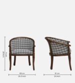 Oakmere Elegant Contemporary Wooden Coffee Table Set - Image 8