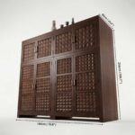 Oakmere Solid Wood Wardrobe with Timeless Panel Design - Image 4