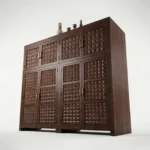 Oakmere Solid Wood Wardrobe with Timeless Panel Design - Image 6