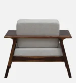 Orrin Sheesham Wood Lounge Sofa in Elegant Walnut Finish - Image 2
