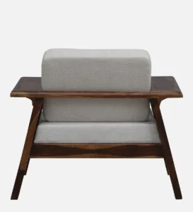 Orrin Sheesham Wood Lounge Sofa in Elegant Walnut Finish - Image 2