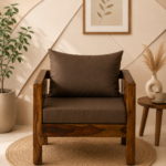 Orvella Solid Wood Lounge Sofa with Elegant Upholstered Seating