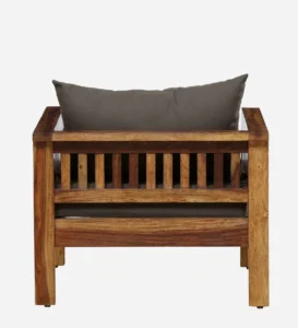 Orvella Solid Wood Lounge Sofa with Elegant Upholstered Seating - Image 6