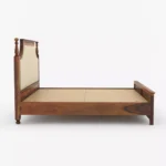 Rovelyn Solid Wood King Size Bed With Contemporary Design - Image 4