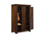 Willowen Sheesham Wood Wardrobe with Refined Storage Space - Image 2