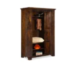 Willowen Sheesham Wood Wardrobe with Refined Storage Space - Image 4