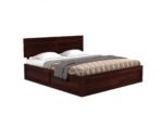 Zevoria Sheesham Wood King Size Bed With Hydraulic Storage - Image 3