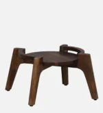 Alora Solid Sheesham Wood Modern Nesting Coffee Table Set - Image 4