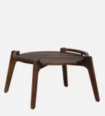 Alora Solid Sheesham Wood Modern Nesting Coffee Table Set - Image 5