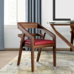 Alvessa Premium Crafted Wooden Lounge Seating Chair
