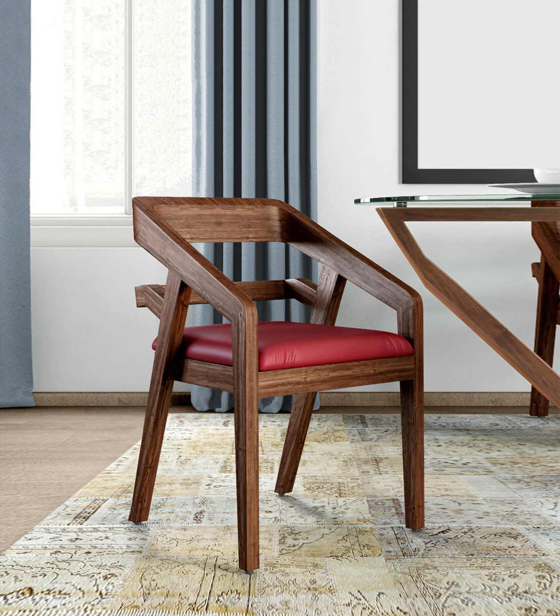 Alvessa Premium Crafted Wooden Lounge Seating Chair (2) Alvessa Premium Crafted Wooden Lounge Seating Chair - Image 1