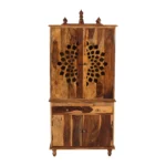 Anant Solid Sheesham Wood Modern Wooden Mandir for Home and Pooja Room - Image 3