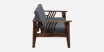 Anaya Solid Wood 3 Seater Sofa in Natural Tone with Premium Upholstery - Image 3