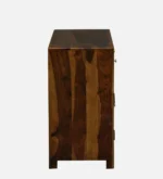Anvi Solid Sheesham Wood Elegant Natural Finish Wooden Sideboard Cabinet - Image 5