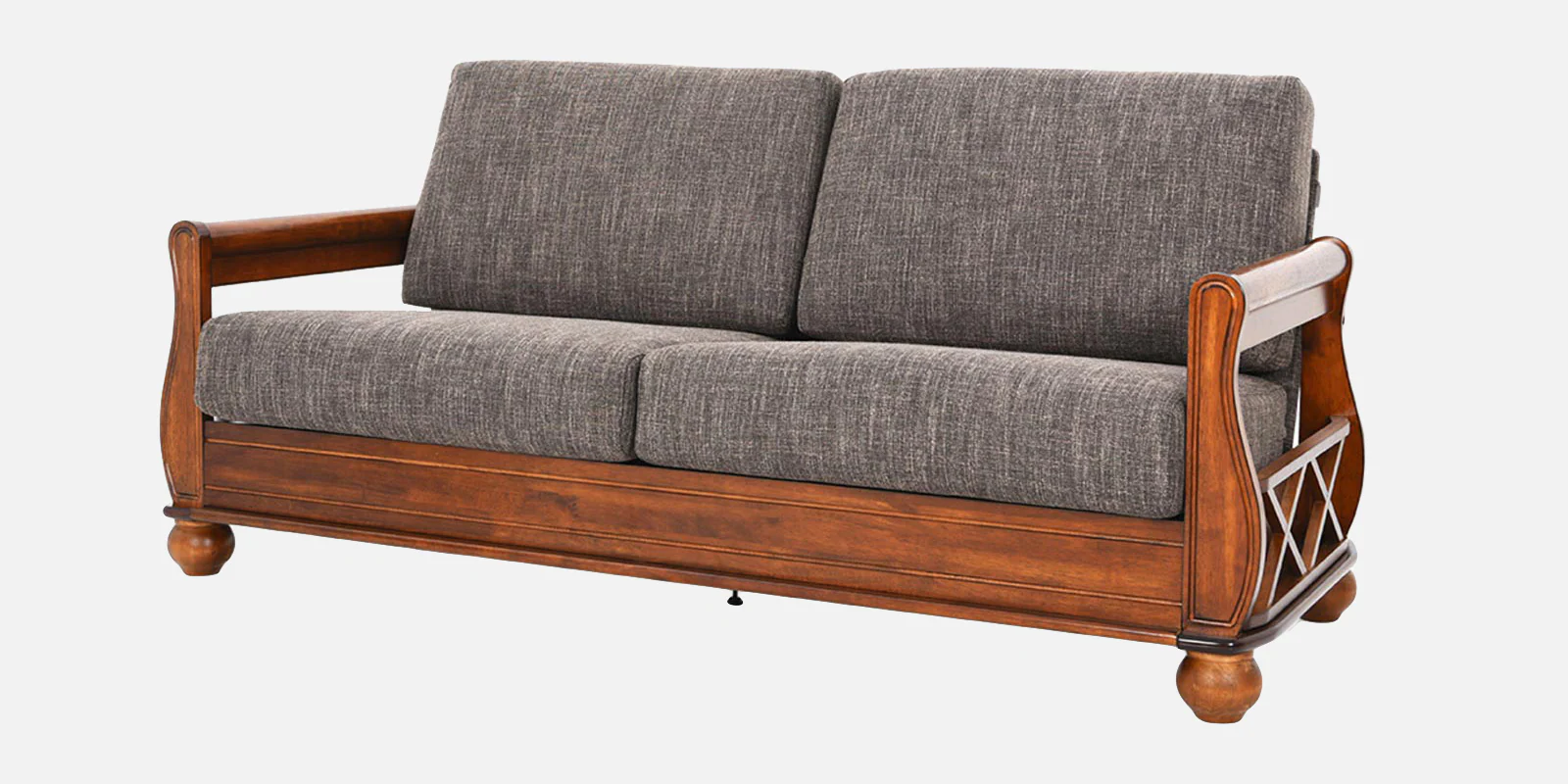 Arden Premium Handcrafted Solid Sheesham Wood 3 Seater Sofa (5) Arden Premium Handcrafted Solid Sheesham Wood 3 Seater Sofa - Image 1