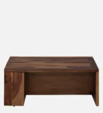 Arden Solid Sheesham Wood Contemporary Nesting Table Set - Image 3