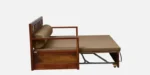Arnav Solid Sheesham Wood Elegant Wooden Sofa Cum Bed for Modern Home - Image 2