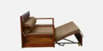 Arnav Solid Sheesham Wood Elegant Wooden Sofa Cum Bed for Modern Home - Image 4