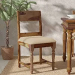 Arvessa Refined Classic Wooden Lounge Seating Chair