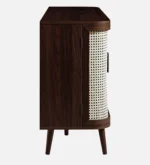 Aryan Solid Sheesham Wood Premium Handcrafted Wooden Storage Sideboard for Living Room - Image 3