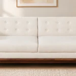 Aston Classic Solid Sheesham Wood Handcrafted 3 Seater Sofa